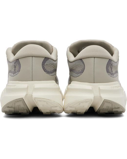 On Shoes Gray Cloudsoma Hike Sneakers for men