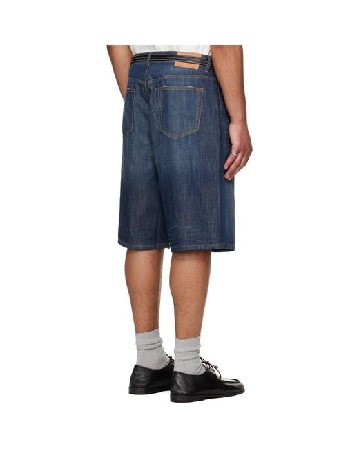 Jeanerica Blue Brera Denim Shorts for men