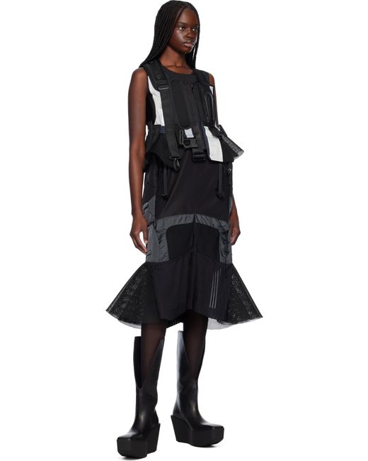 Junya Watanabe ブラック Komine Protector パネル ベスト Black
