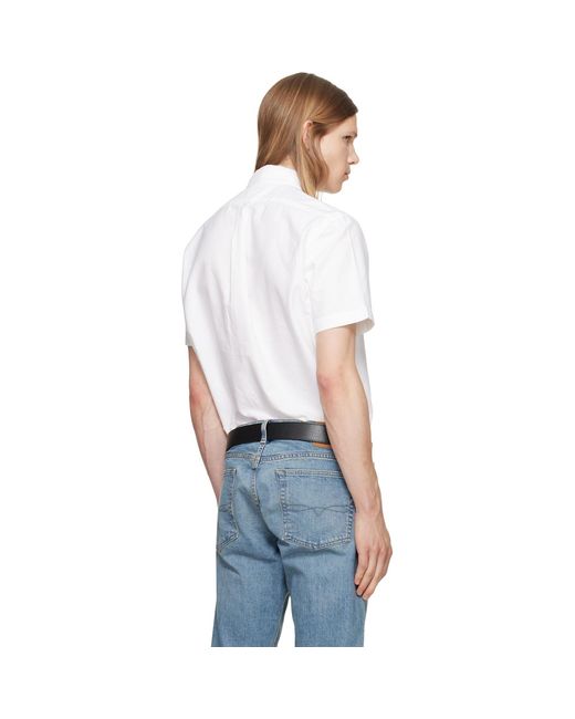 Polo Ralph Lauren White Classic Fit Oxford Shirt for men