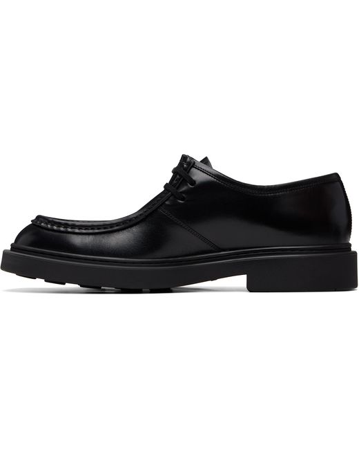 Jil Sander Black Lace-Up Derbys for men