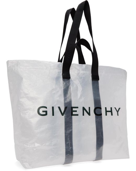 Givenchy Metallic Transparent G-shopper Xl Tote for men