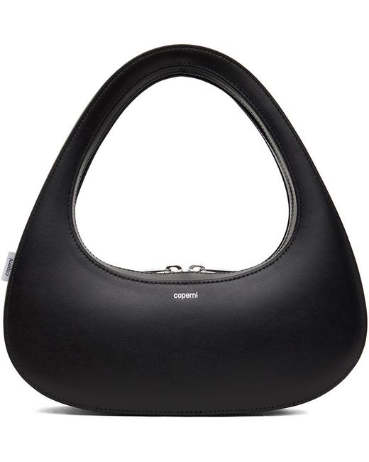 Coperni Black Baguette Swipe Bag