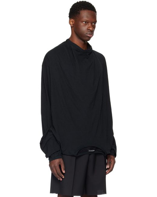 Undercover Black Laye Sweatshirt for men