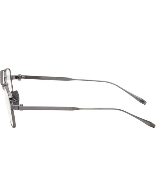 Akoni Black Gunmetal Proteus Sunglasses for men
