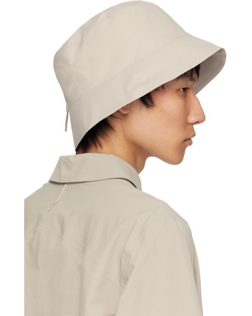 メンズ Veilance トープ ウォータープルーフ バケットハット Natural