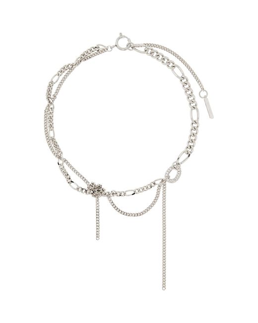 Justine Clenquet Metallic Loïs Necklace for men