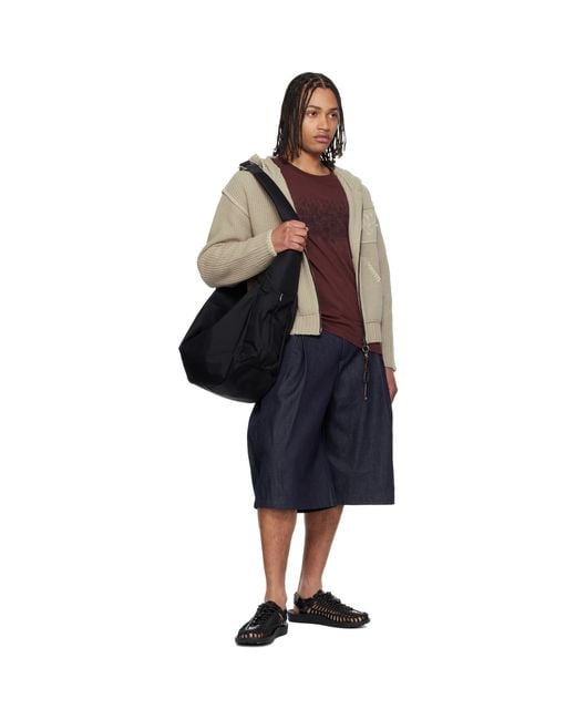 Master Piece Black Ark L Bag for men