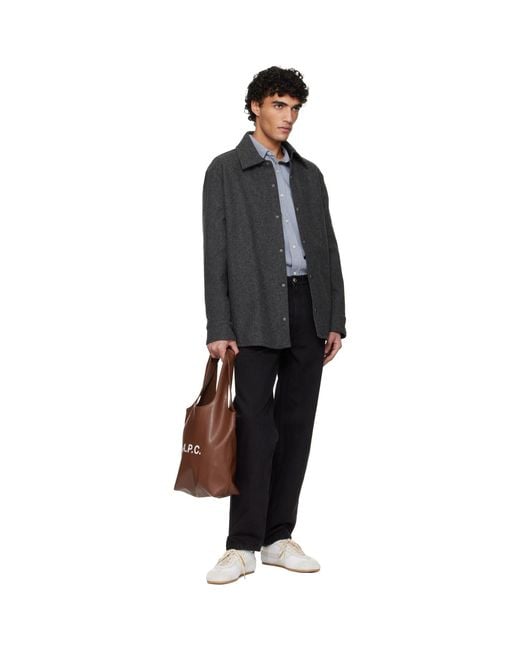 A.P.C. Black Martin Jeans for men