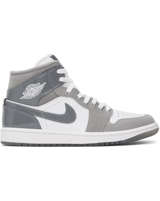 Nike Black Air Jordan 1 Mid Se Sneakers for men