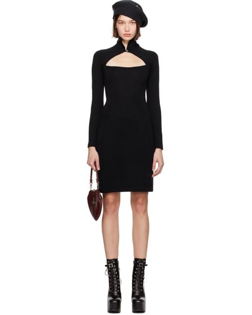 Vivienne Westwood Black Pamela Minidress