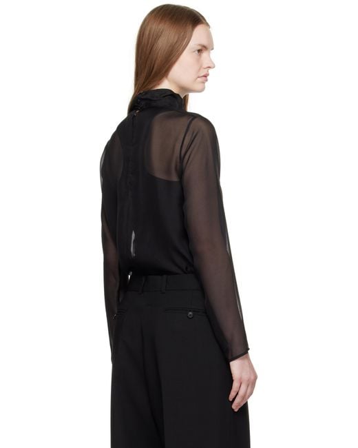 La Collection ブラック Clarice ブラウス Black