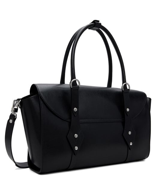 Vivienne Westwood Black Blcak Bettina Medium Hand Bag for men