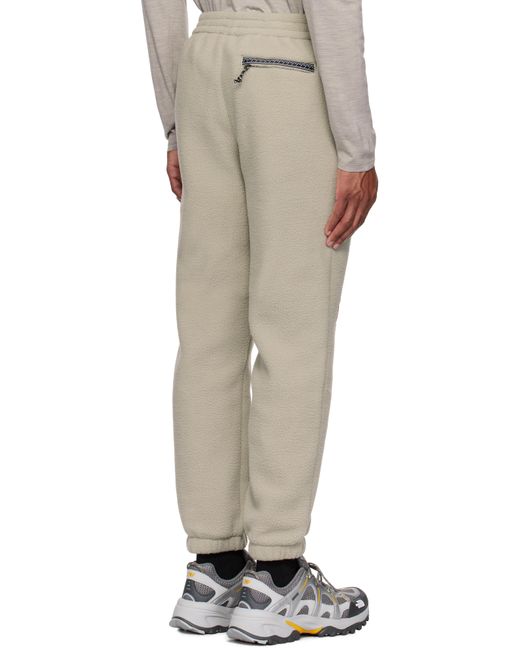 The North Face Natural 'Tnf' Fleeski Sweatpants for men