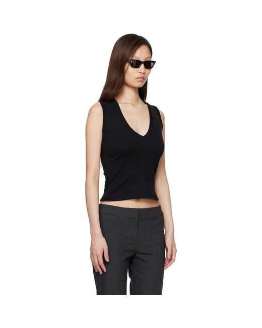 Flore Flore Black Dewi Tank Top