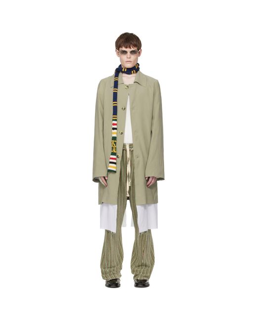 Edward Cuming Black Exploded Lining Coat for men