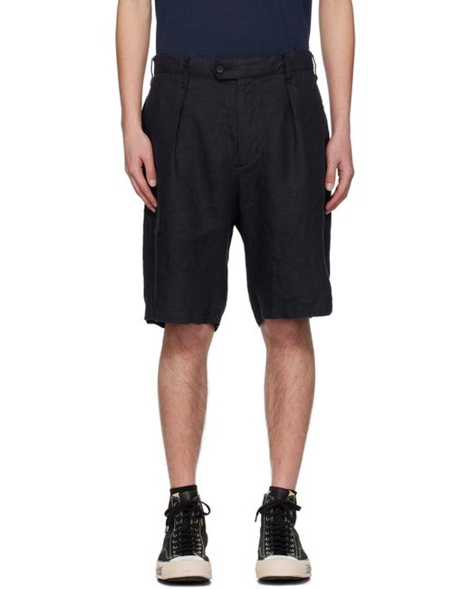 Engineered Garments Black Enginee Garments Sunset Shorts for men