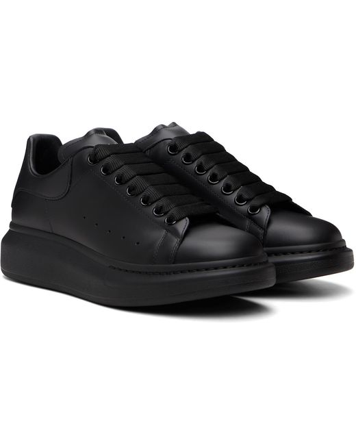 McQueen Black Oversized Sneakers for men
