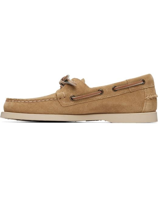Sebago Natural Portland Flesh Out Boat Shoes for men
