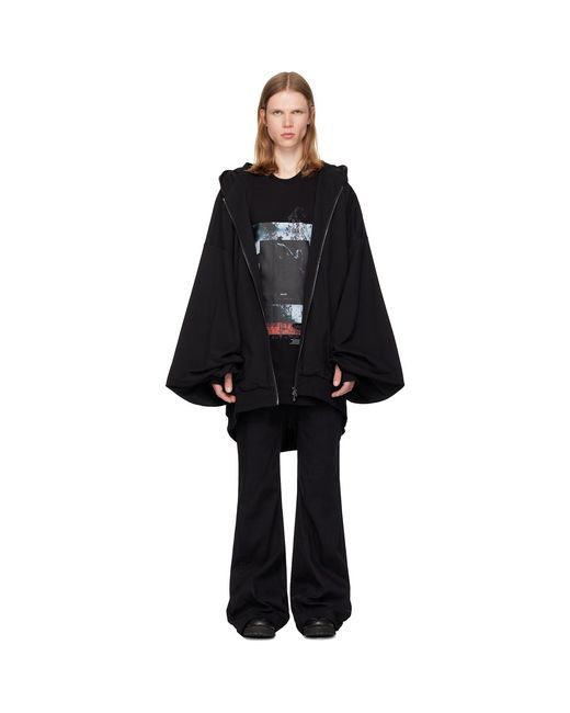 Julius Black Berg Hoodie for men