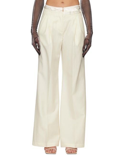 Anna October Natural Off- Polen Trousers