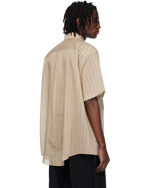 メンズ SOSHIOTSUKI ベージュ Vintage Lawn シャツ Natural