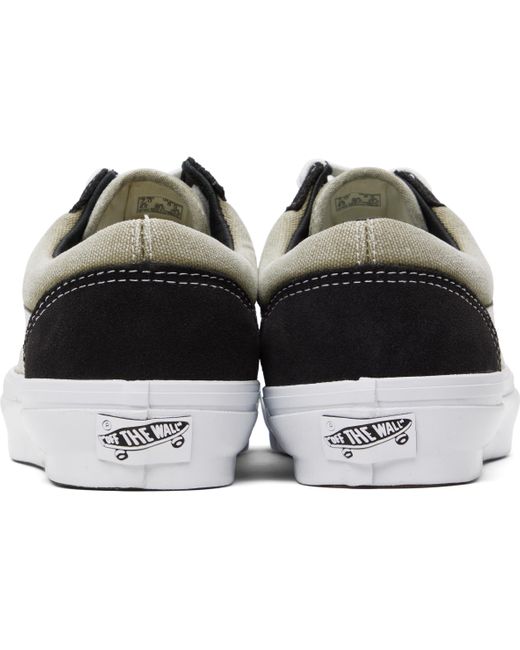 メンズ Vans グリーン＆ブラック Lx Old Skool スニーカー Black