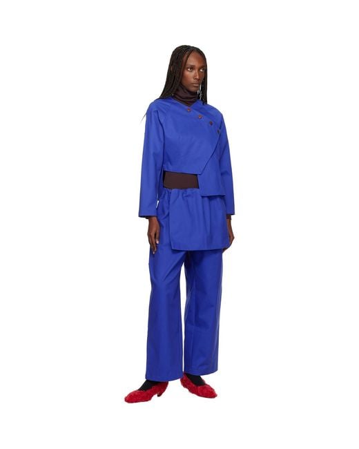 SC103 Blue Peak Blouse
