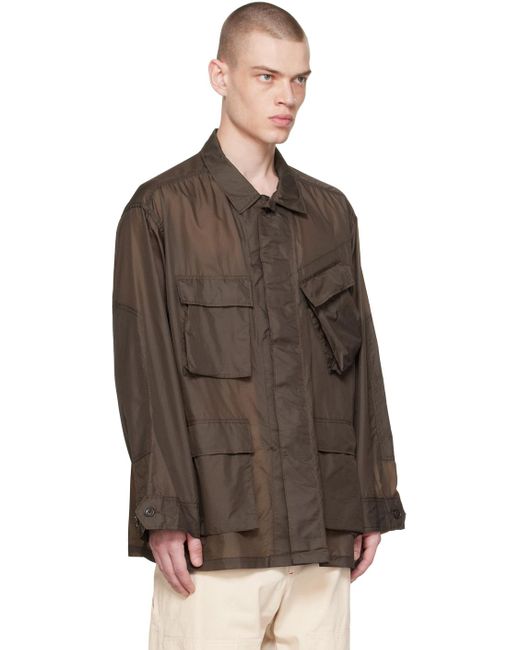 Engineered Garments Brown Bdu Jacket for men