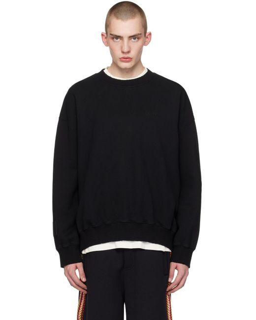Lanvin Black Future Edition Sweatshirt for men