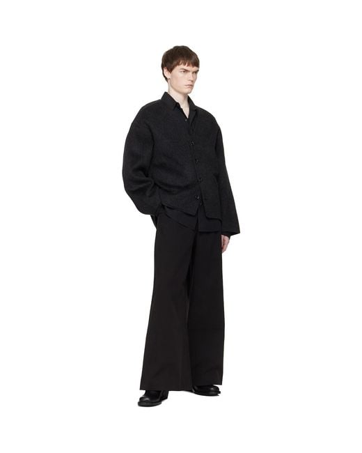 Entire studios Black Jool Jacket for men