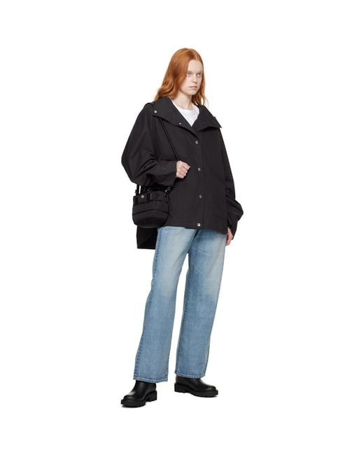 Moncler Black Micro Caradoc Cross Body Bag