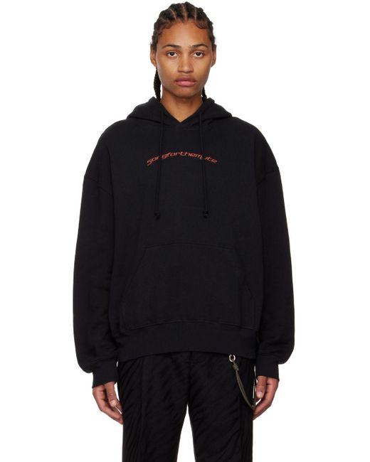 Song For The Mute Black Gym Hoodie for Men | Lyst