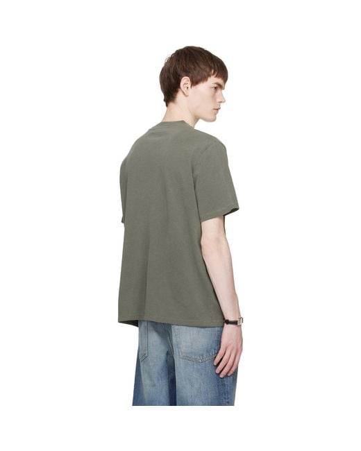 Our Legacy Gray Box T-Shirt for men