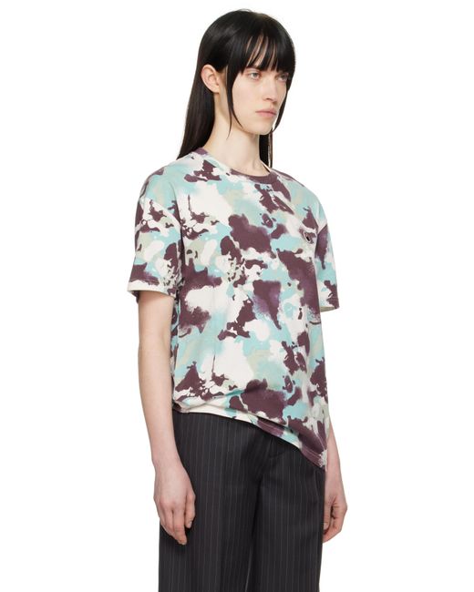 A Bathing Ape Black Map Camo Oversized T-Shirt