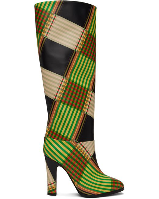 Vivienne Westwood Green Midas Boots