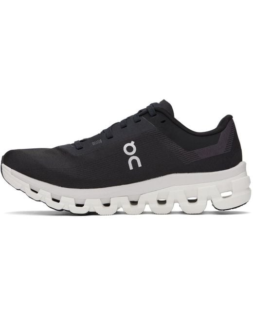 On Shoes Black Cloudflow 4 Sneakers