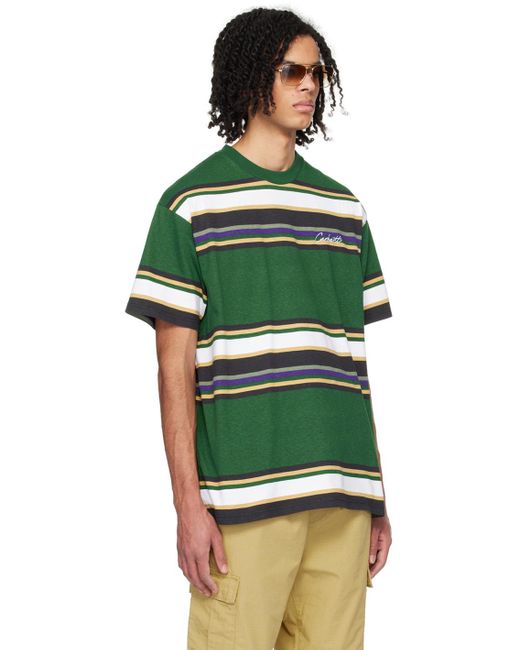 Carhartt Green Morcom T-shirt for men
