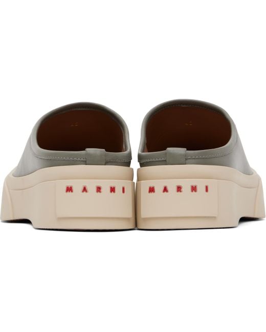 スリッポン MARNI  MARNI Pablo Slip-on Sabot Marni Pablo Sabot Sneakers | Black | FARFETCH