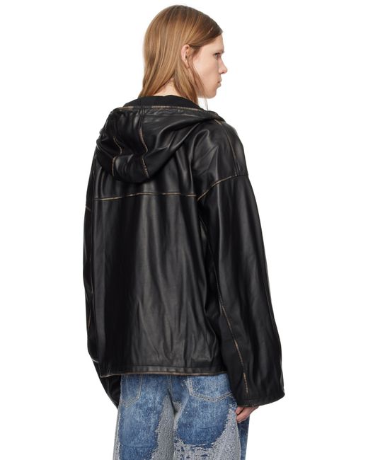 J-ANTIL diesel 25SS フェイクレザーブルゾン J-ANTIL diesel 25SS フェイクレザーブルゾン