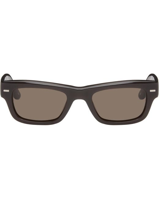 THISTLES Brown 'The Jack' Sunglasses