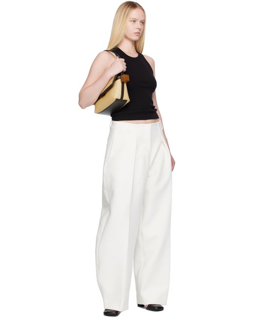 Jacquemus Black La Croisière 'The Ovalo' Trousers