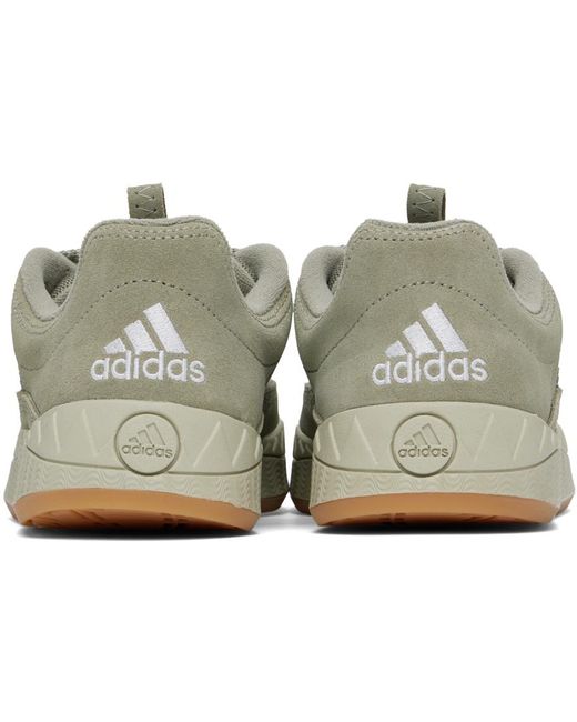 Baskets adimatic grises Adidas Originals en coloris Black