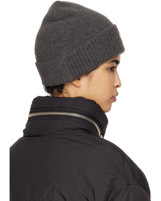AMI グレー Ami De Coeur ビーニー Black