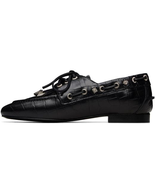 Toga Black Aj1511 Loafers
