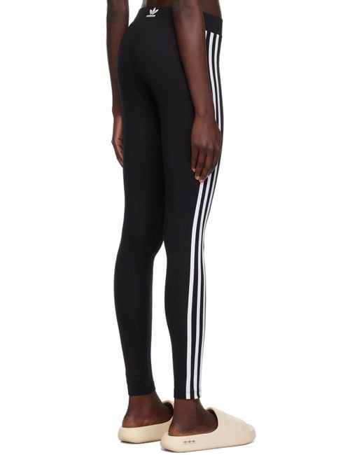 Adidas Originals Black Adicolor Classics leggings