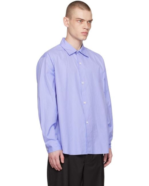 mfpen Blue Generous Shirt for men