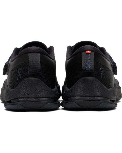 On Shoes Black Cloudnova Mo Sneakers for men