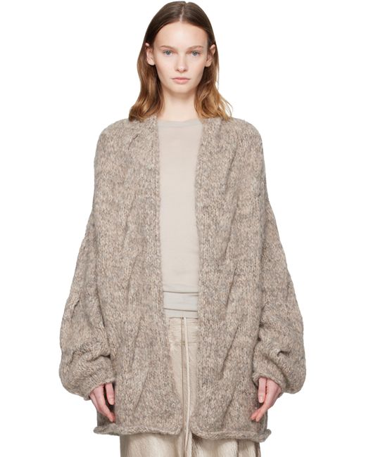 LAUREN MANOOGIAN】HANDKNIT CABLE カーディガン Lauren Manoogian
