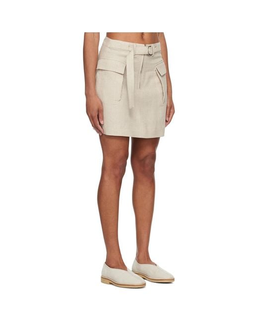 Holzweiler Natural Gorti Miniskirt